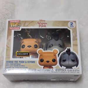 Disney Pocket Pop! Winnie the Pooh & Eeyore Keychain Duo